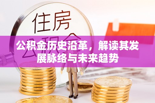 依兰公积金历史沿革，解读其发展脉络与未来趋势