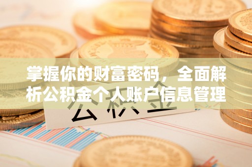 依兰掌握你的财富密码，全面解析公积金个人账户信息管理